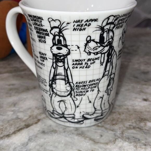 Disney Goofy Coffee Mug + Goofy Stuffed Plushie Toy - Picture 4 of 10